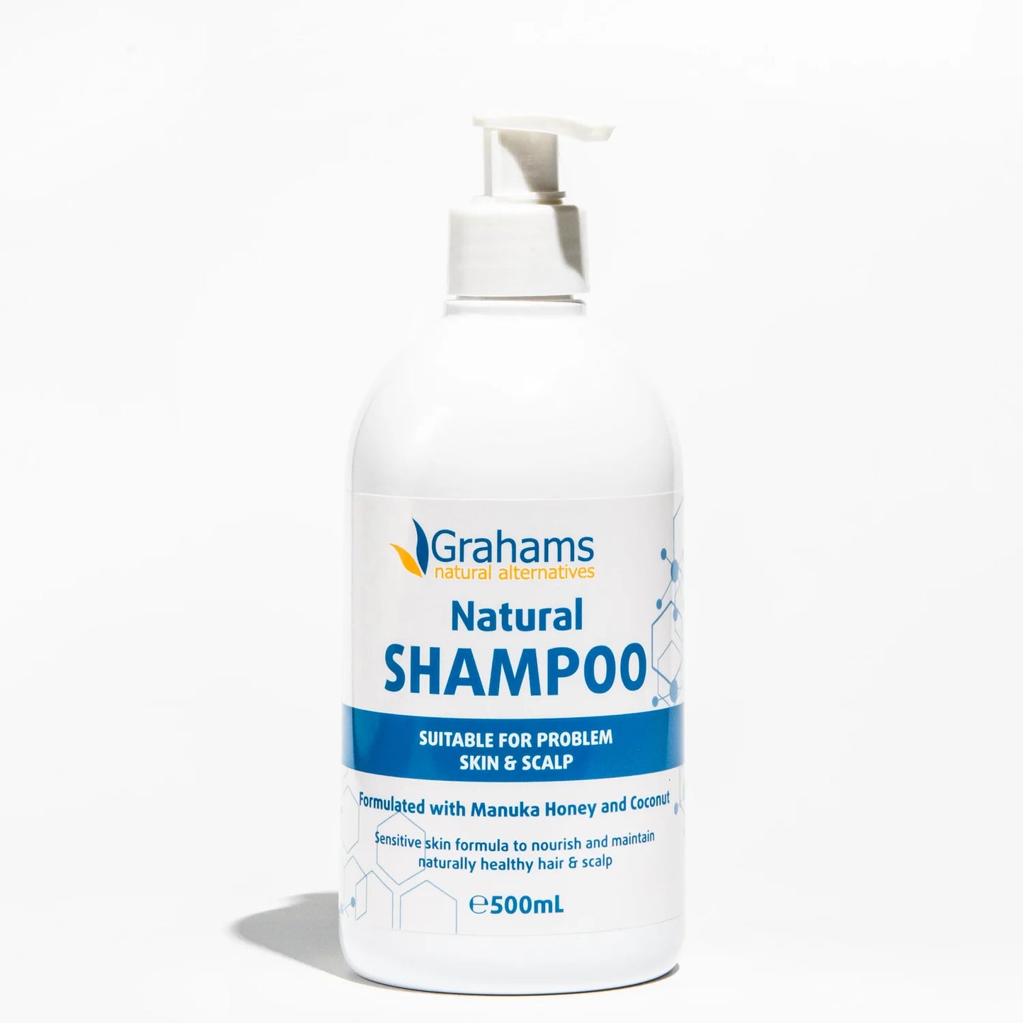 Grahams Natural Shampoo with Manuka Honey and Coconut 500ml 108