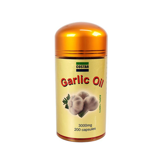 Costar Garlic Oil 3000mg (Pack of 200 Caps)