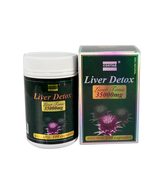 Costar Liver Detox Tonic 35000mg (Pack of 365 Caps)