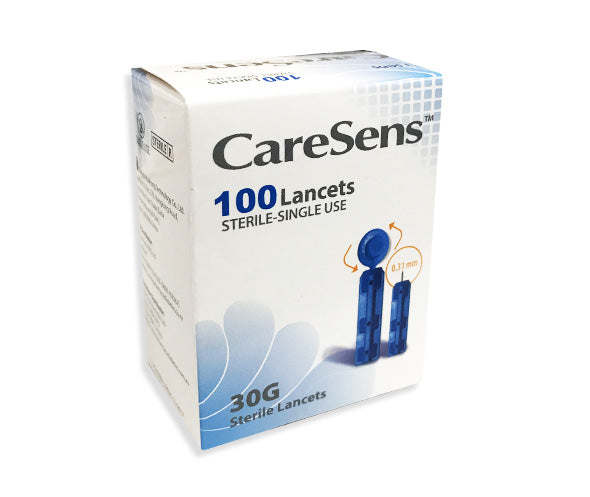 CareSens Lancets 30G, Pack of 100 HMCSL30100