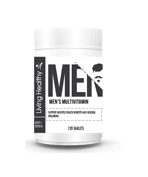 Living Healthy Men's Multivitamin ( Pack of 120 Tabs) L212W-120