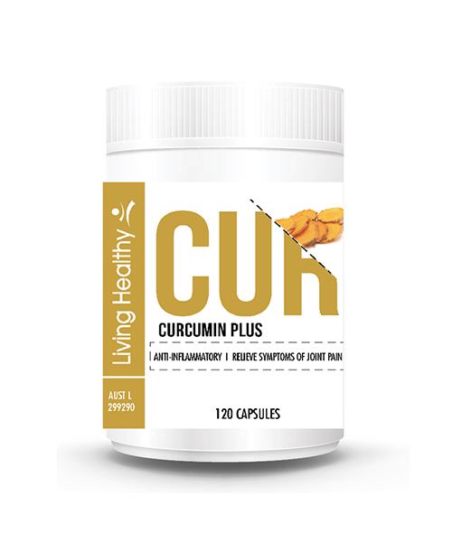 Living Healthy Curcumin Plus (Pack of 120 Caps)
