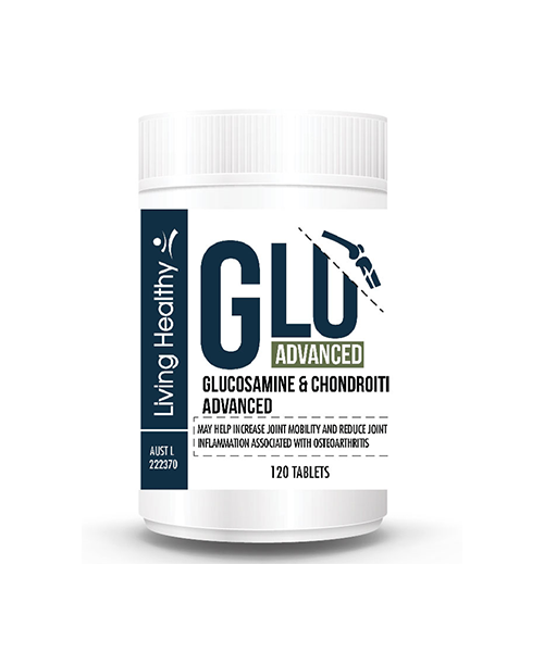 Living Healthy Glucosamine & Chondrotin Advanced (Pack of 120 Tabs)