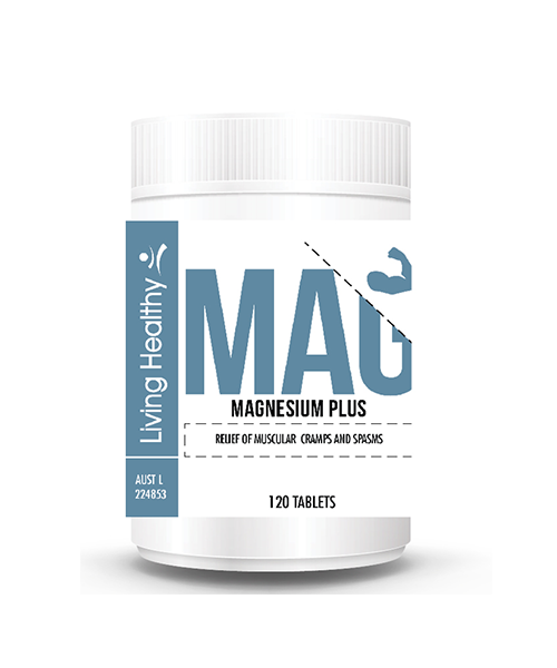 Living Healthy Magnesium Plus (Pack of 120 Caps)
