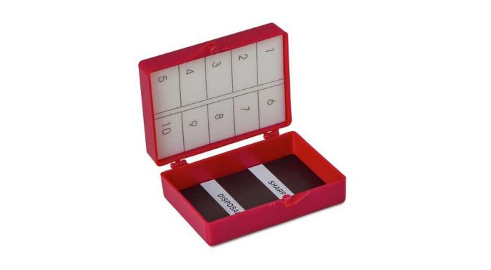 Medline Needle Counter 10 Count Foam Block with Magnet.