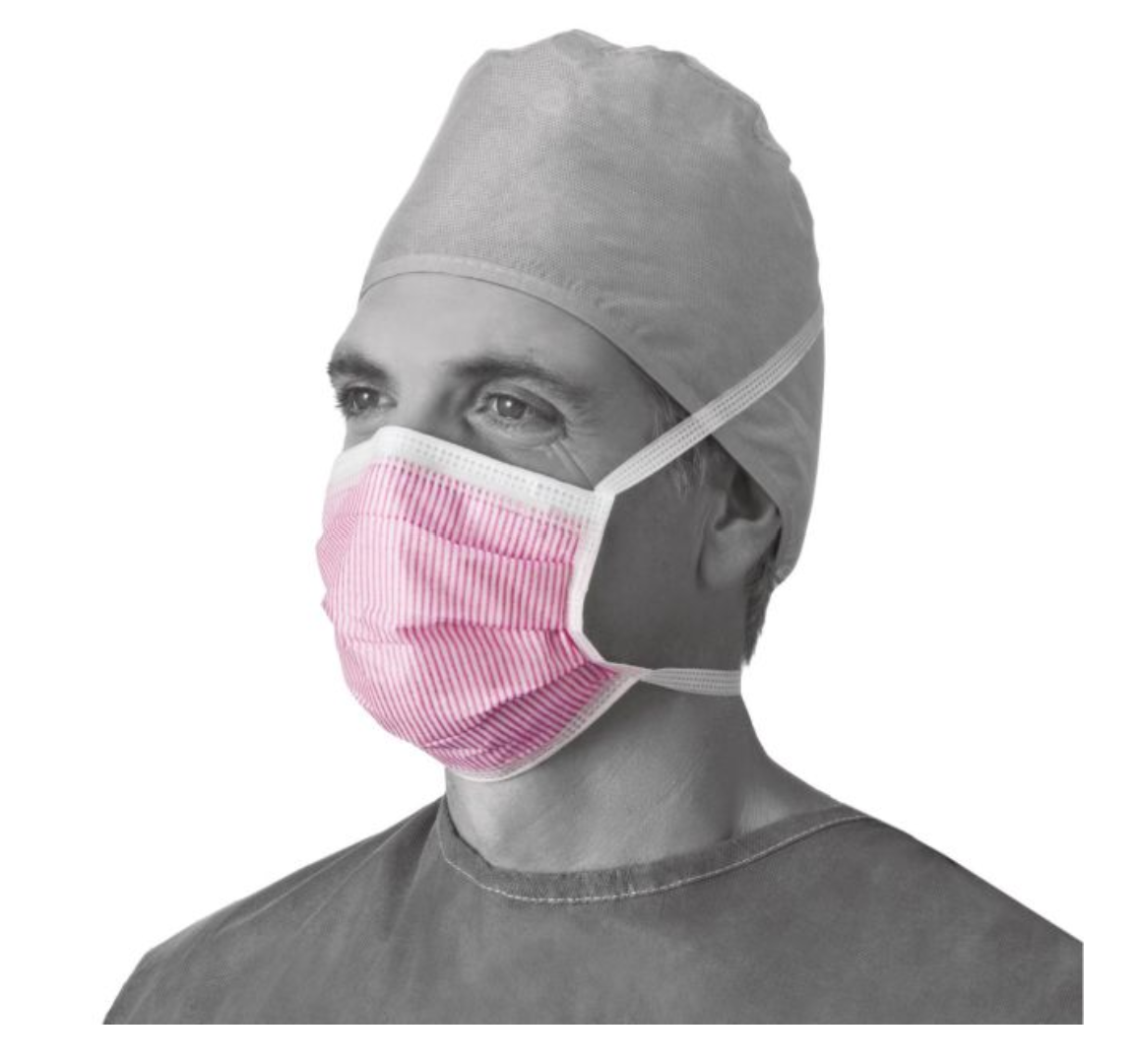 Medline Level 3 Max X Fluid-Resistant Surgical Face Mask. Pack of 50