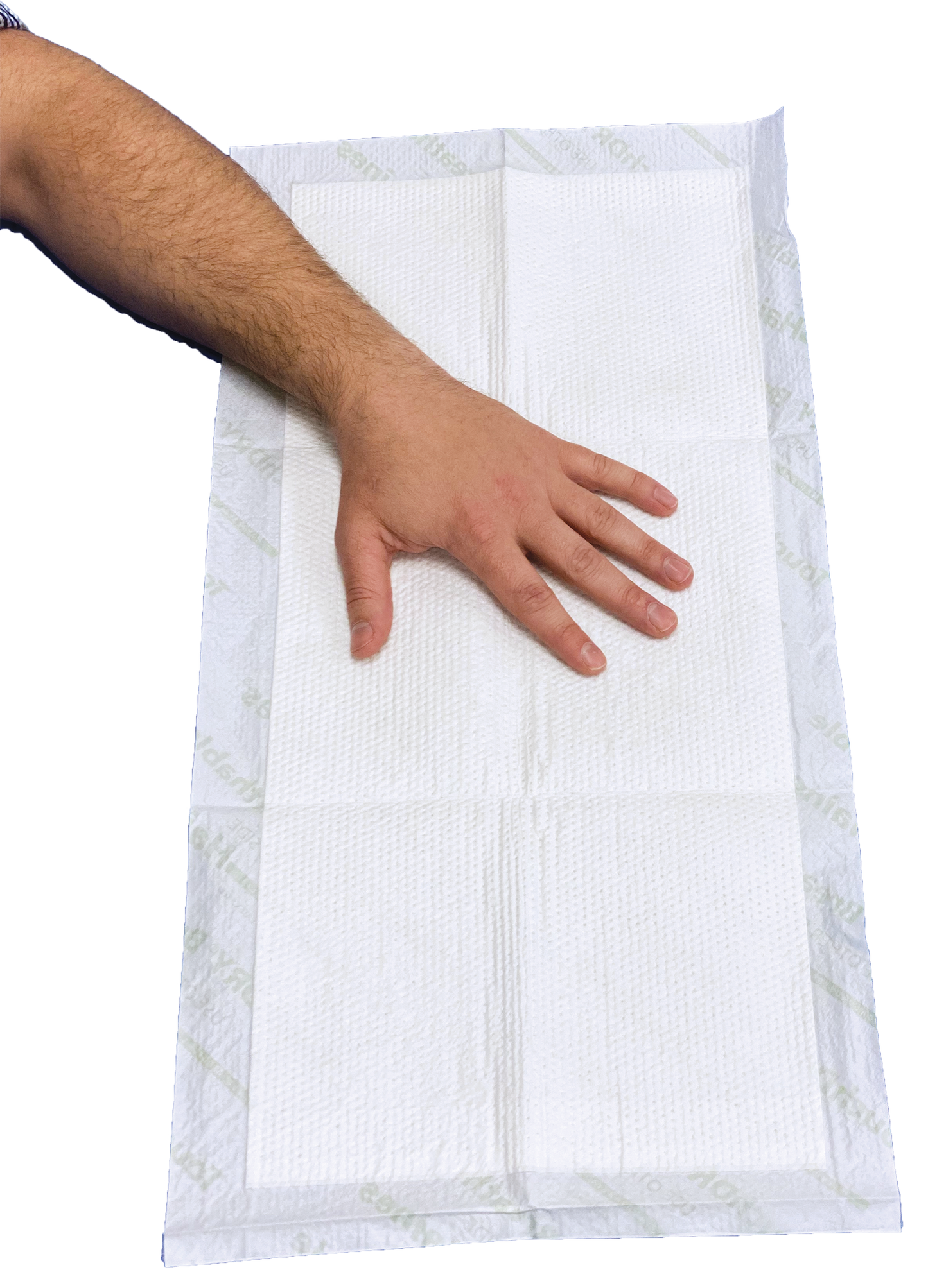 TouchDRY® Breathable Absorbent Pads. No Wings