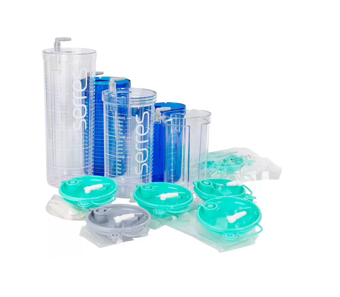 Standard Serres Suction Bag. Size: 1000ml, 2000ml