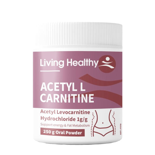 Living Healthy Pro-Fit Acetyl L cartine Powder 250g Z634W250G