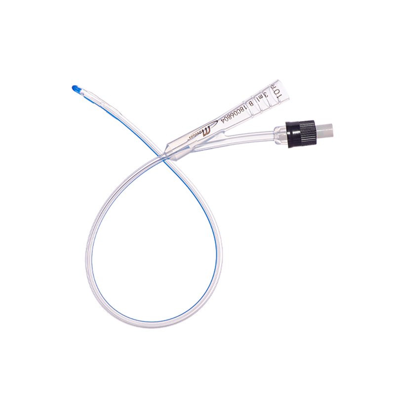 2-Way Foley Catheter, Standard Tip, 33cm with 3ml Ballon (Paediatric), 10Fr (Black)