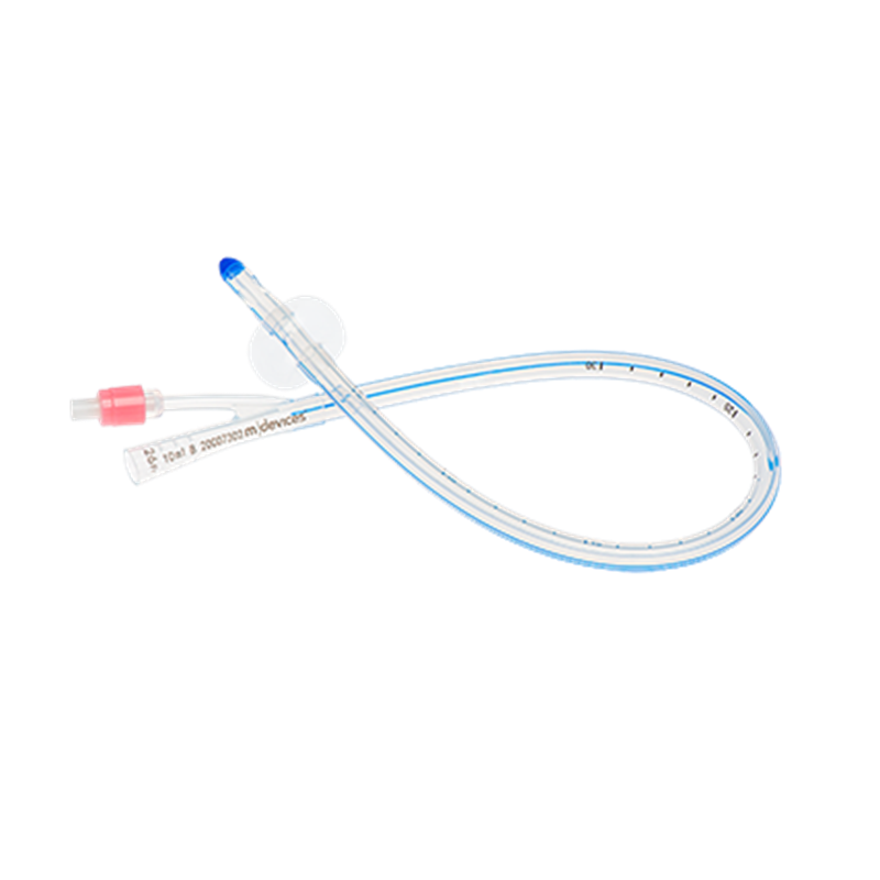 2-Way Foley Catheter, Standard Tip, 45cm with 10mL Balloon, 26Fr (Pink)