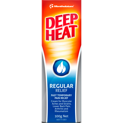 Deep Heat Regular Relief Cream 100g Each