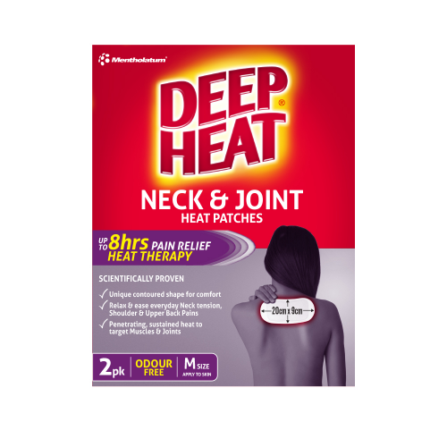 Deep Heat Patch Neck & Joint Pack of 2