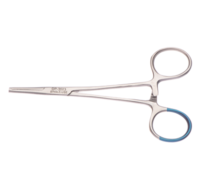 Halsted Mosquito Forceps - 12.5cm Straight- Curved 1:2 Teeth