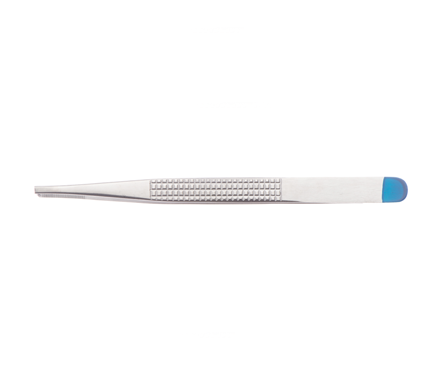 Bonney Tissue Forceps - 1:2 Teeth, 18cm Serrated, Sterile (Quantity: Each)