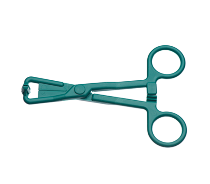 Plastic Towel Clamps - Dark Green, Sterile (Quantity: 50 Pack of 5)