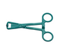 Plastic Towel Clamps - Dark Green, Sterile (Quantity: 50 Pack of 5)