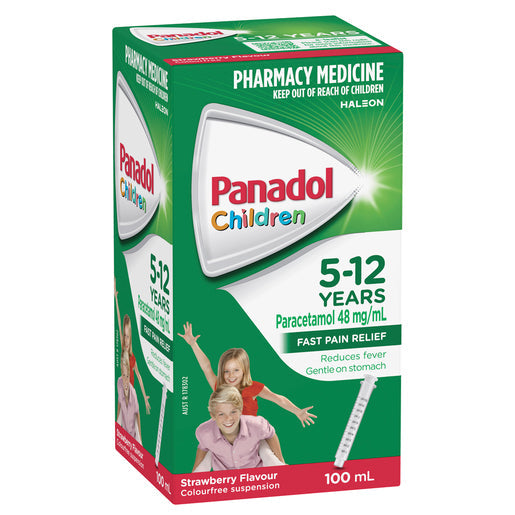 Panadol Child Suspension Strawberry 5 - 12y 100ml