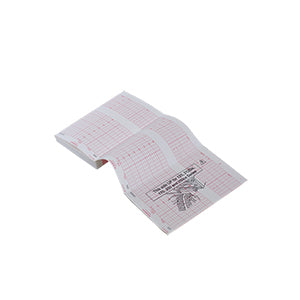 GE Fetal Chart Paper, 50-210 BPM Scaling