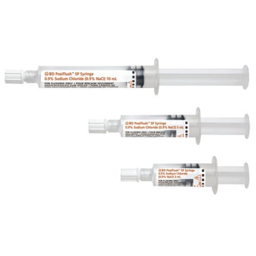 BD PosiFlush™ Pre-Filled Saline Syringe 306573 306574 306575