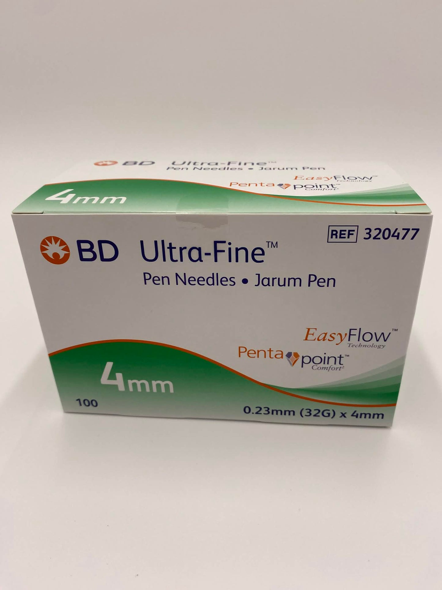 BD Ultra-fine Insulin Pen Needle 32G x 4mm 320477