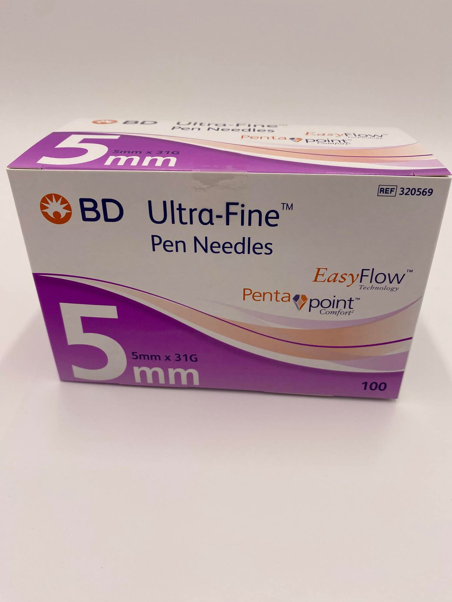 BD Ultra-Fine Insulin Pen needle 31G x 5mm 320569