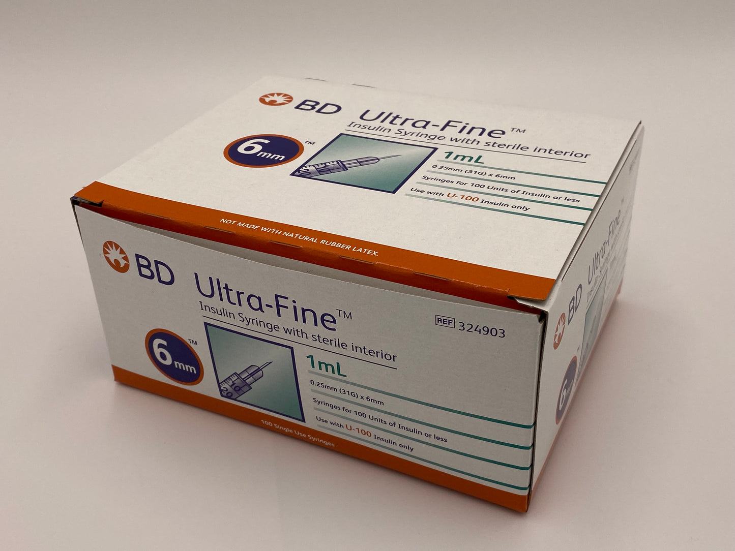 BD - Embecta Ultra-Fine Insulin Syringe 0.3ml, 0.5ml and 1ml Pack 100