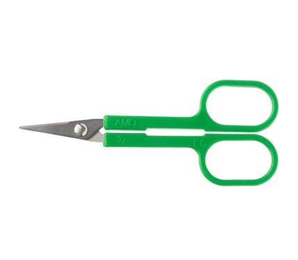Plastic Handle Iris Scissors 11.5cm 58mm Blade- Sterile  (Straight and Curved)