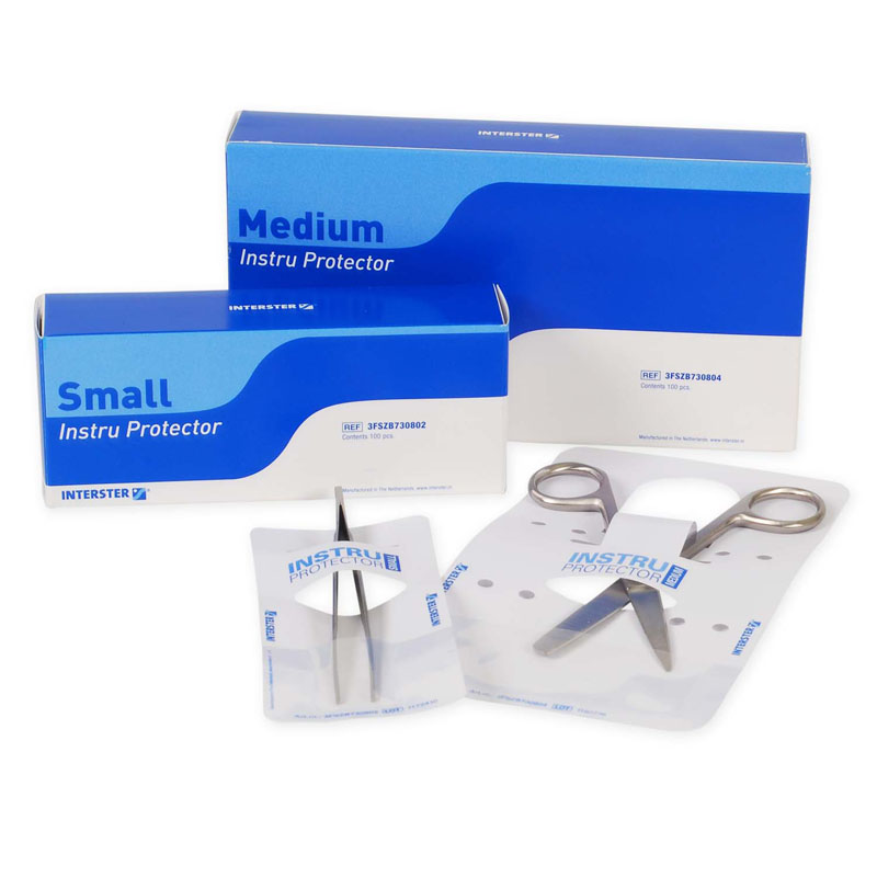 Protector Instrument Metal Interster Instrument Protector Small and Medium (Quantity : Pack of 10 ...
