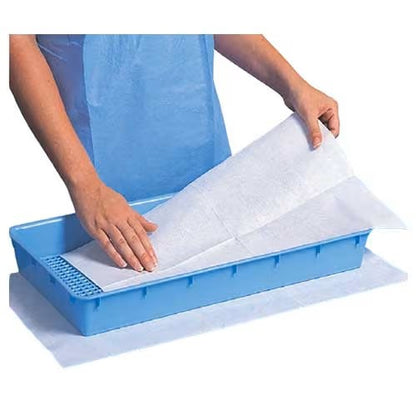 Halyard Absorbent Low Lint Tray Liners All Sizes