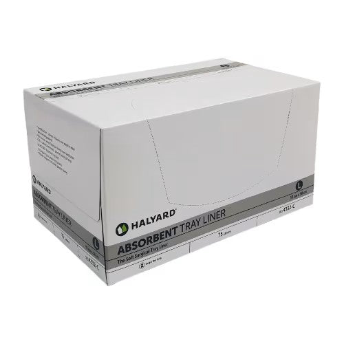 Halyard Absorbent Low Lint Tray Liners All Sizes