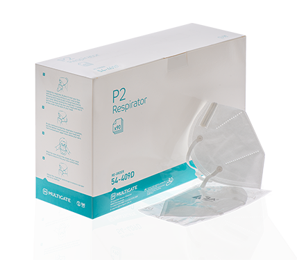 P2 Respirator, Headloop White