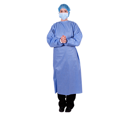 Safepro® 40 Reinforced Surgical Gown Pack with 1 Huck Towel