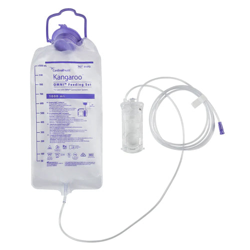 Cardinal Health™ Kangaroo OMNI™ Feeding Sets Non Sterile-(500ml and 1000ml)