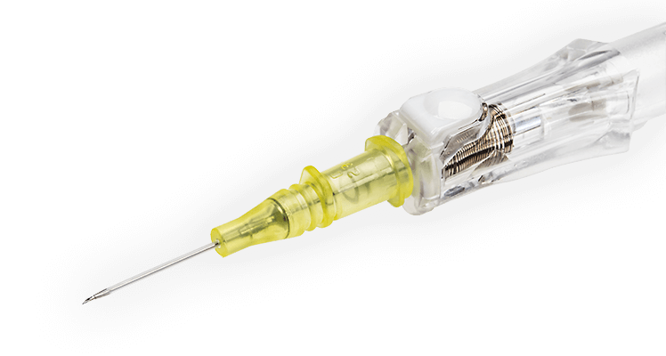 BD Insyte Autogaurd Cannula 24G X .75" Yellow 381812