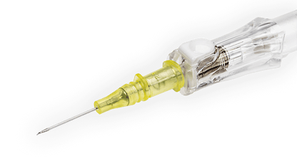 BD Insyte Autogaurd Cannula 24G X .75" Yellow 381812