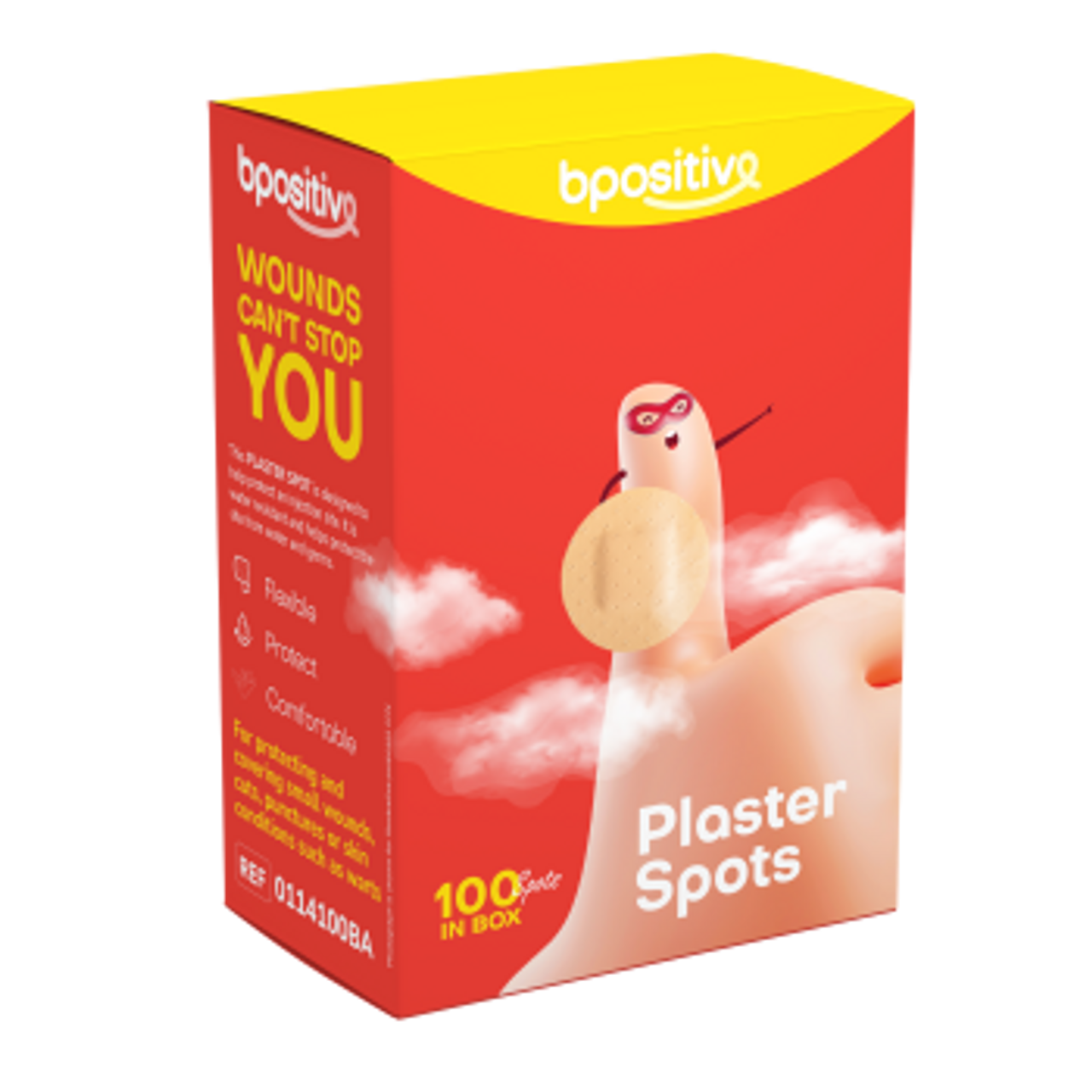 bpositive Dressing Plastor Spots (Pack size: 100, 1000) BP0114100BA BP01141000BA