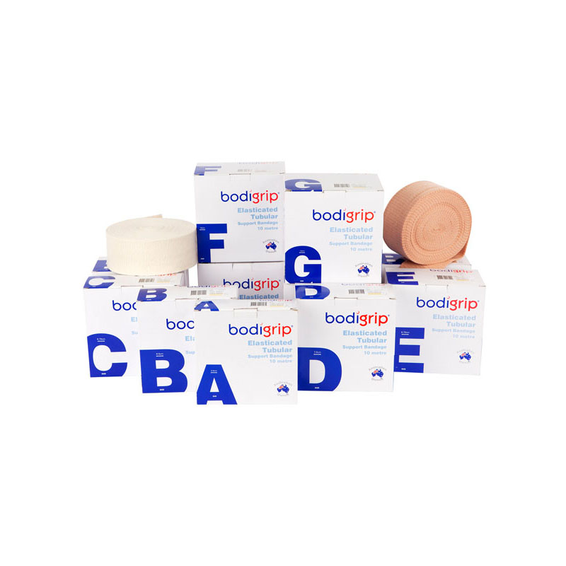 Bodigrip Elasticated Tubular Bandage Size Assorted