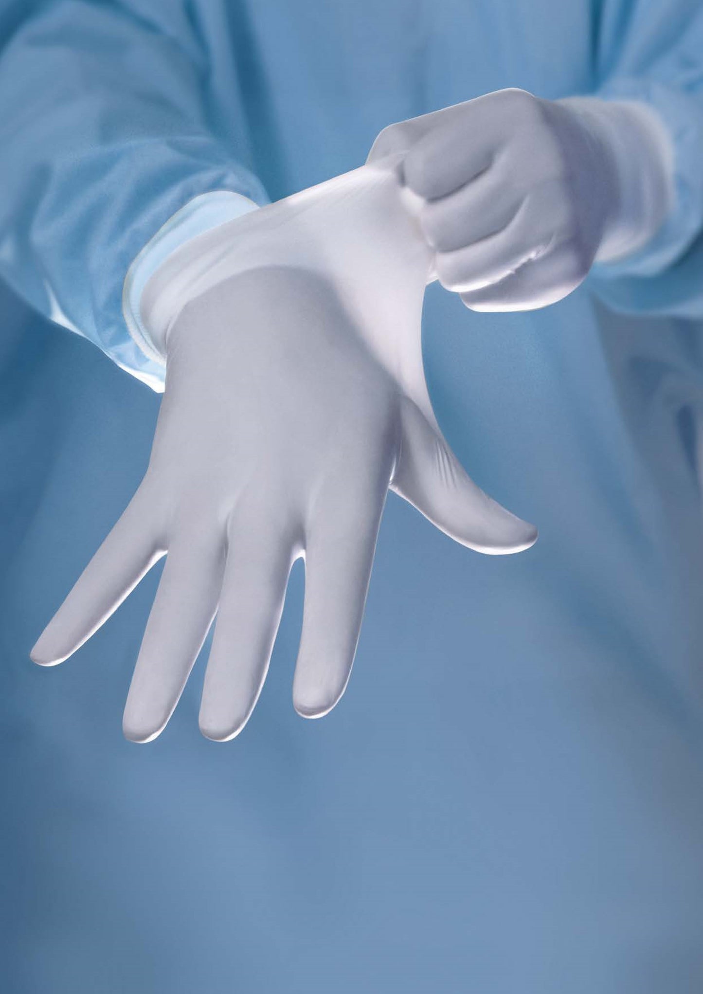 Curad 3G White Vinyl Exam Gloves - Non-sterile, Powder free, Latex free (Size: XS, S, M, L, XL)