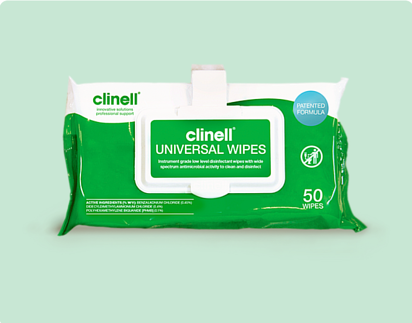 Clinell Universal Wipes - Various Sizes