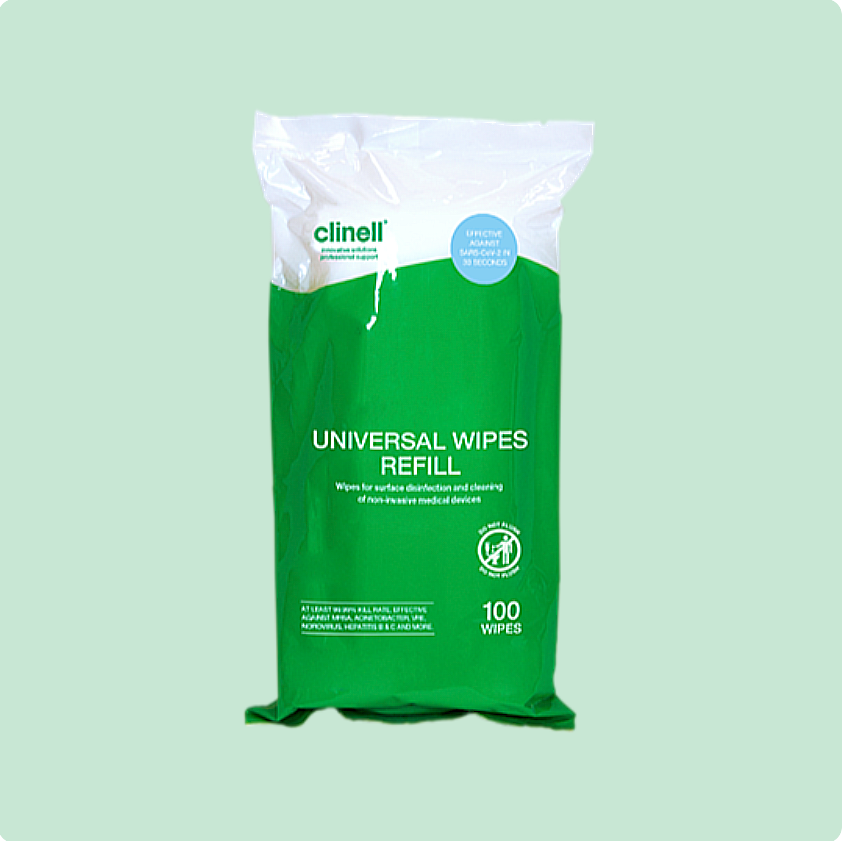 Clinell Universal Wipes - Various Sizes