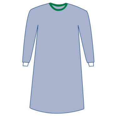 Medline AAMI Level 2 Eclipse Surgical Gown Non-Reinforced (Size: Small, Large, X-Large, XX-Large)