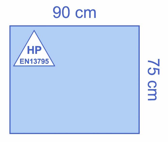 Medline Essential Drape Sheet 90 x 75cm Pack of 40 ES15221CE