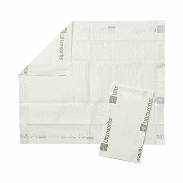 Medline Ultrasorbs Premium Underpads, Super Absorbency, Quilted, White, 30” x 36” (76 x 91 cm) EXTRASRB3036A