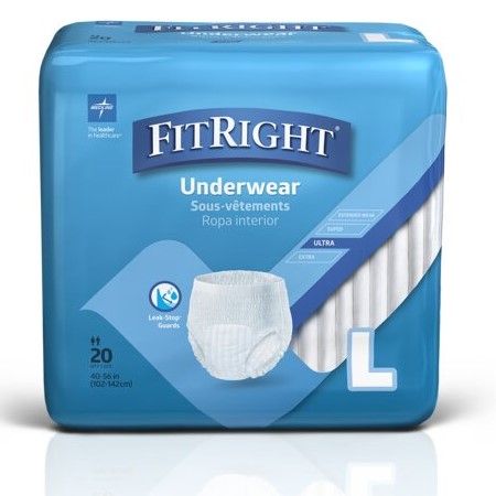 Medline FitRight Ultra Adult Incontinence Underwear