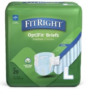 Medline Fitright Ultra Briefs Wrap Large, 44–56" (112–142 cm) FITULTRALG