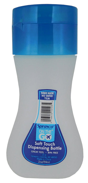 On The Go 2oz Travel Soft Touch Bottle
