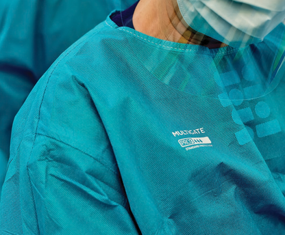 PRO3® Multigate AAMI 3 Surgical Gown, with 2 Towels. Fully Recyclable -Sterile. All Sizes