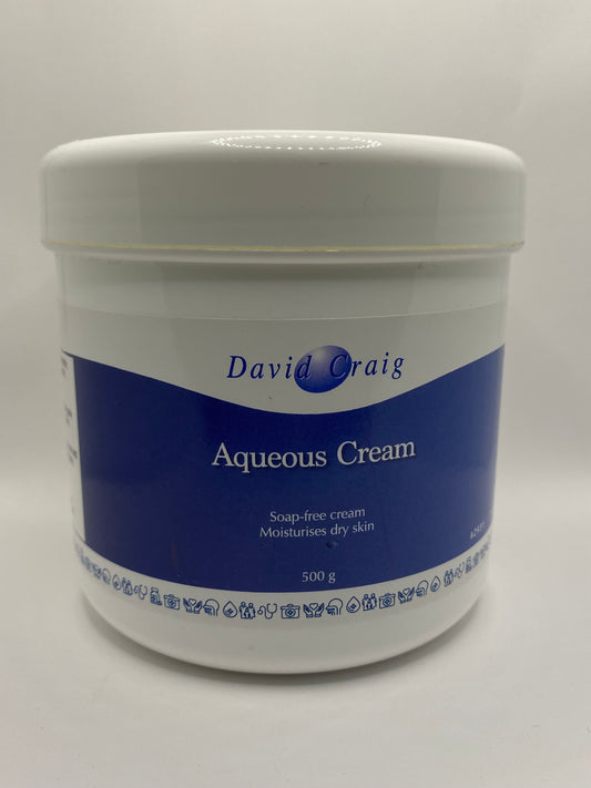 David Craig Aqueous Cream 500g HMDCAQC500