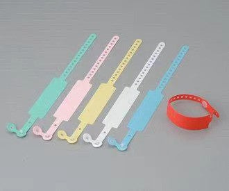 Plastic ID Bands with Insert Pack of 100pcs